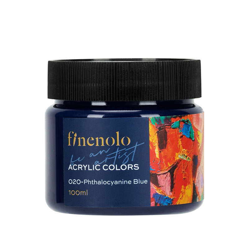 CULORI ACRILICE 100ML ALBASTRU PHTALO FINENOLO DELI CULORI ACRILICE 100ML ALBASTRU PHTALO FINENOLO DELI